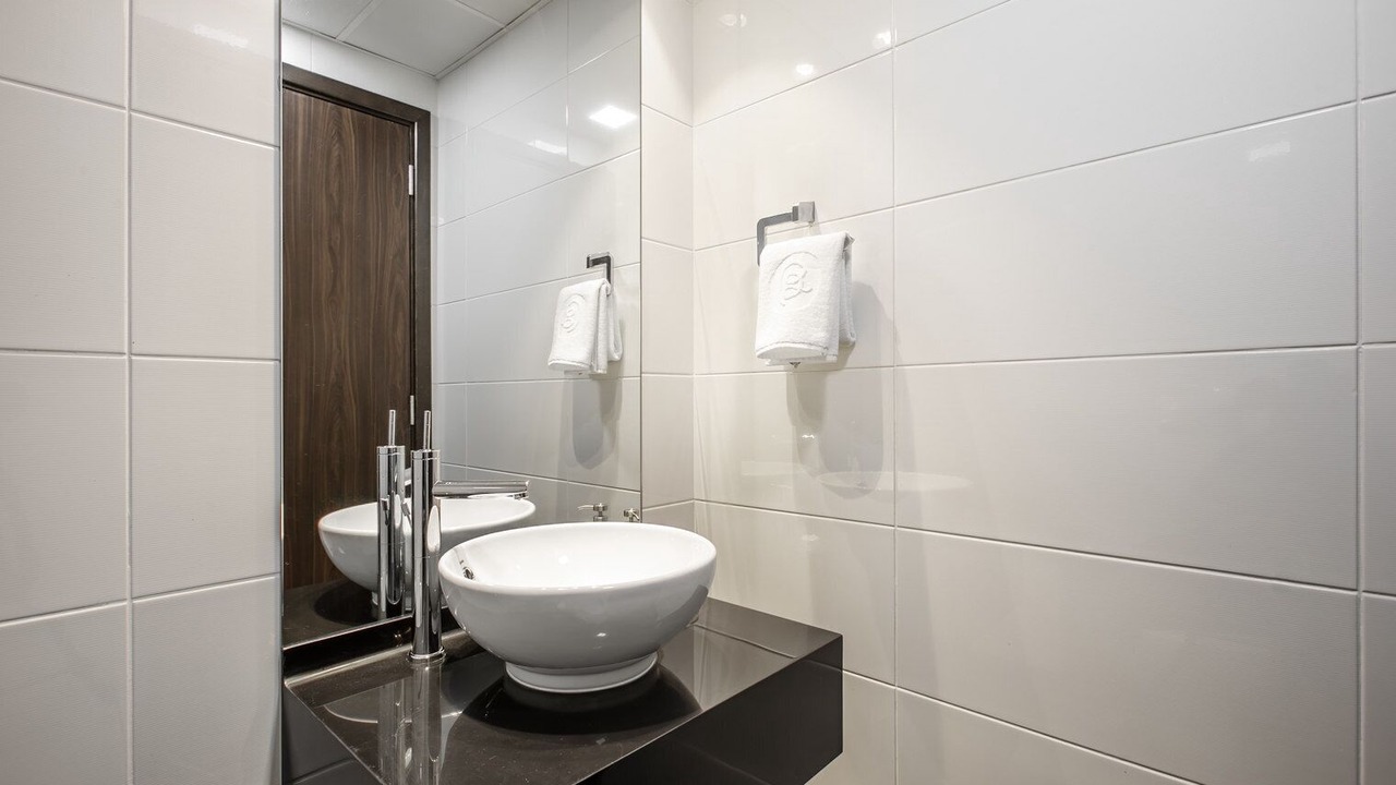 Photo of Bathroom in Trade Center