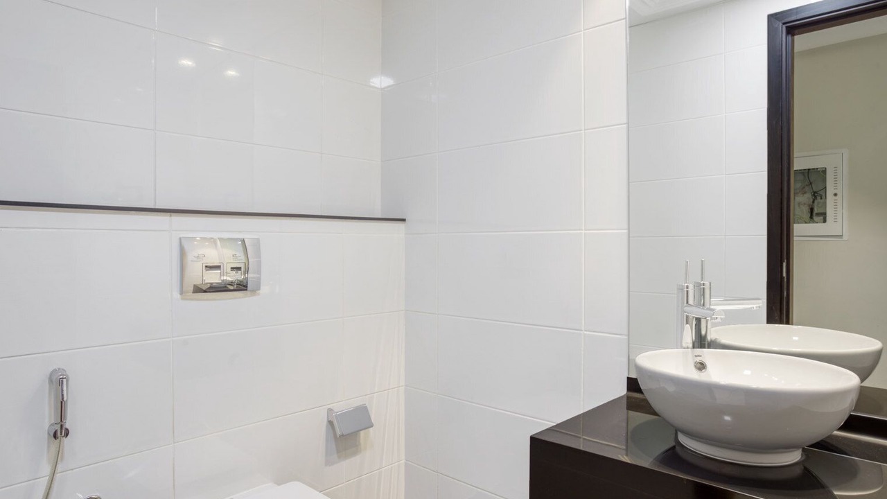 Photo of Bathroom in Trade Center