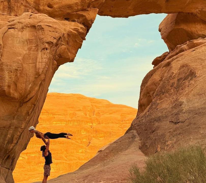 Photo of Human In Picture in Wadi Rum