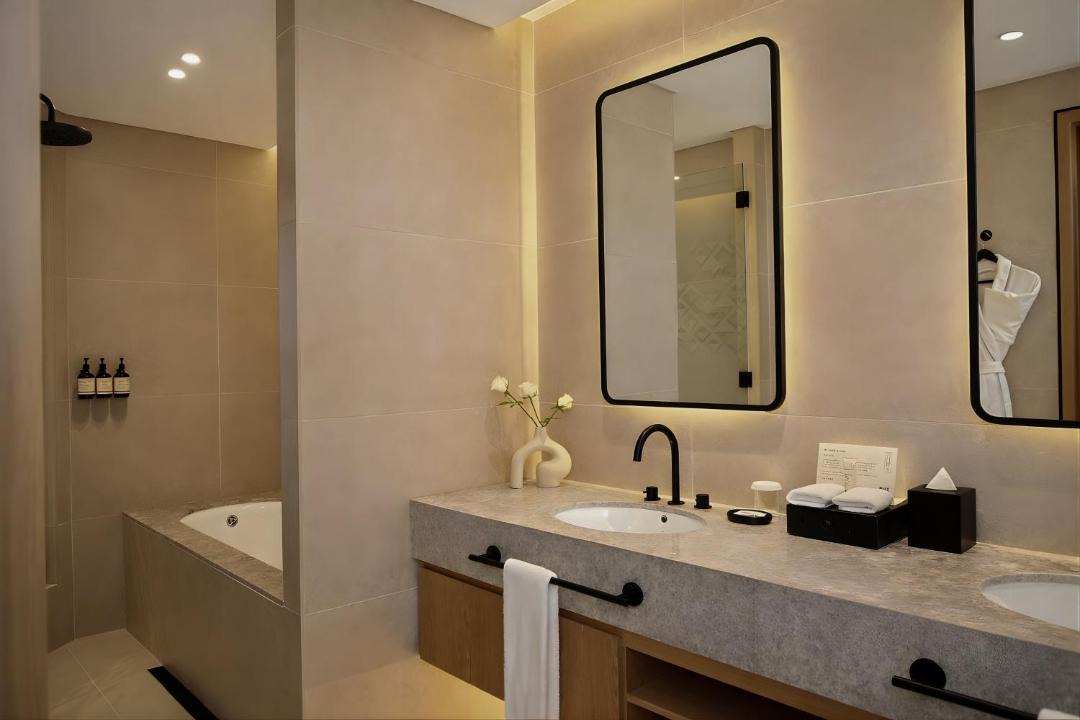 Photo of Bathroom in Trade Center