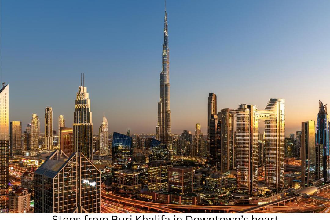 Photo of Buildings in Downtown Dubai