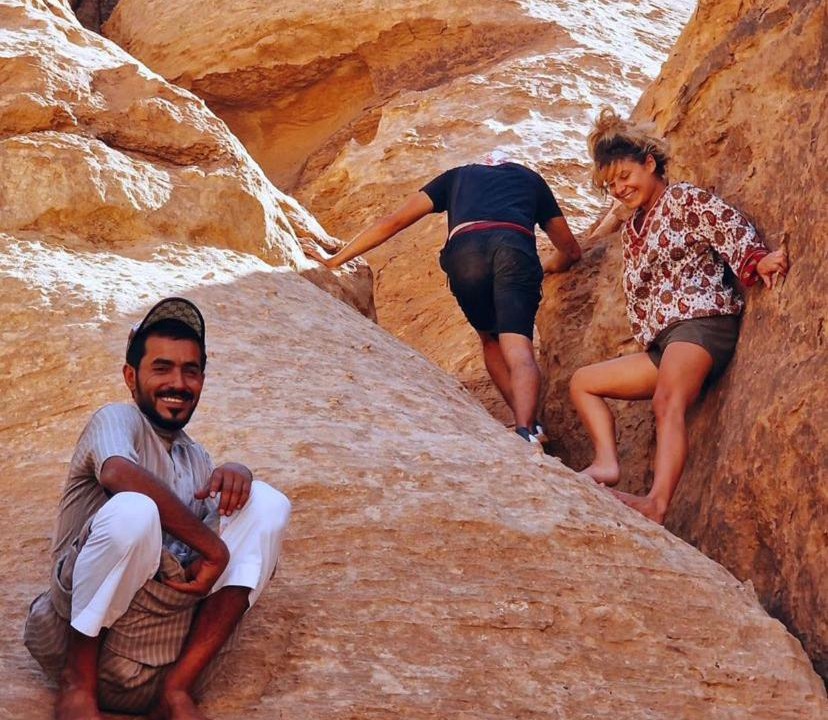 Photo of Human In Picture in Wadi Rum