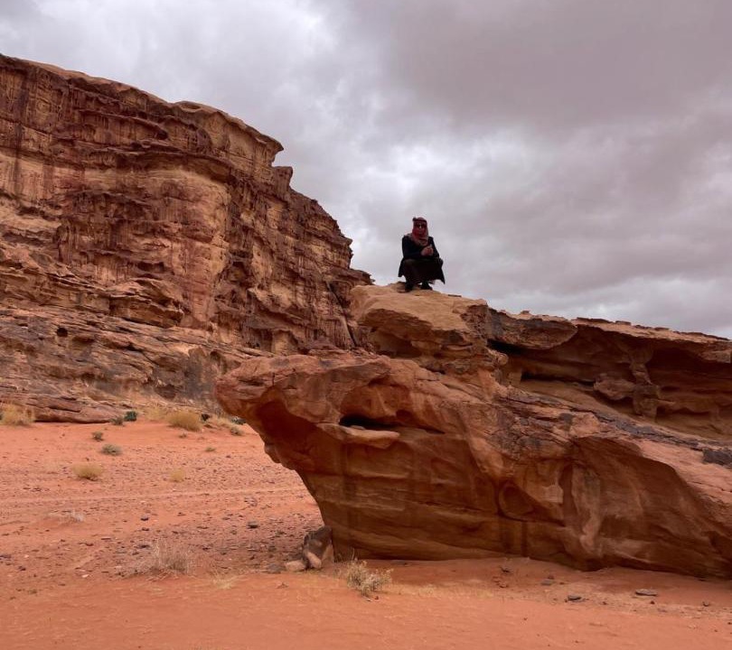 Photo of Human In Picture in Wadi Rum