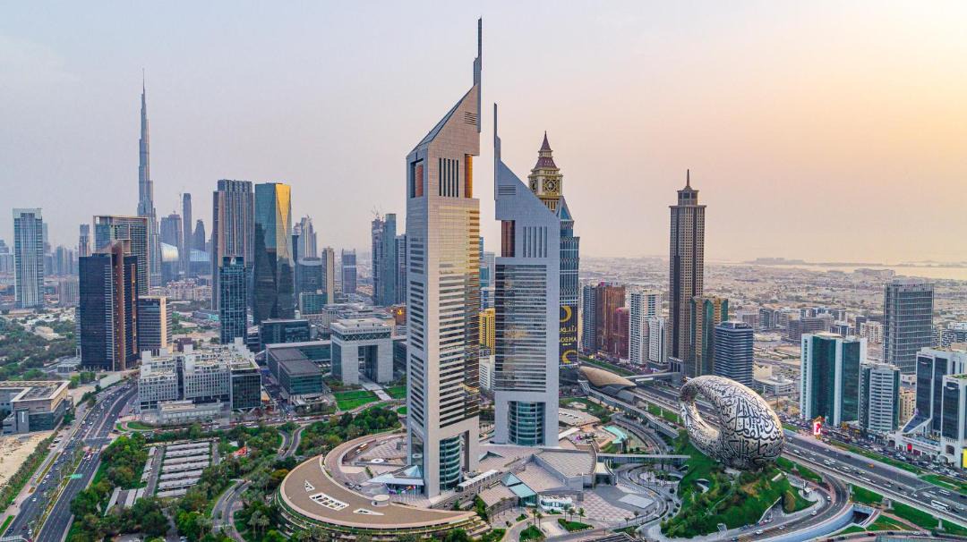 Photo of Buildings in Trade Center