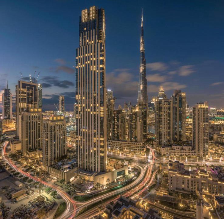 Photo of Buildings in Downtown Dubai