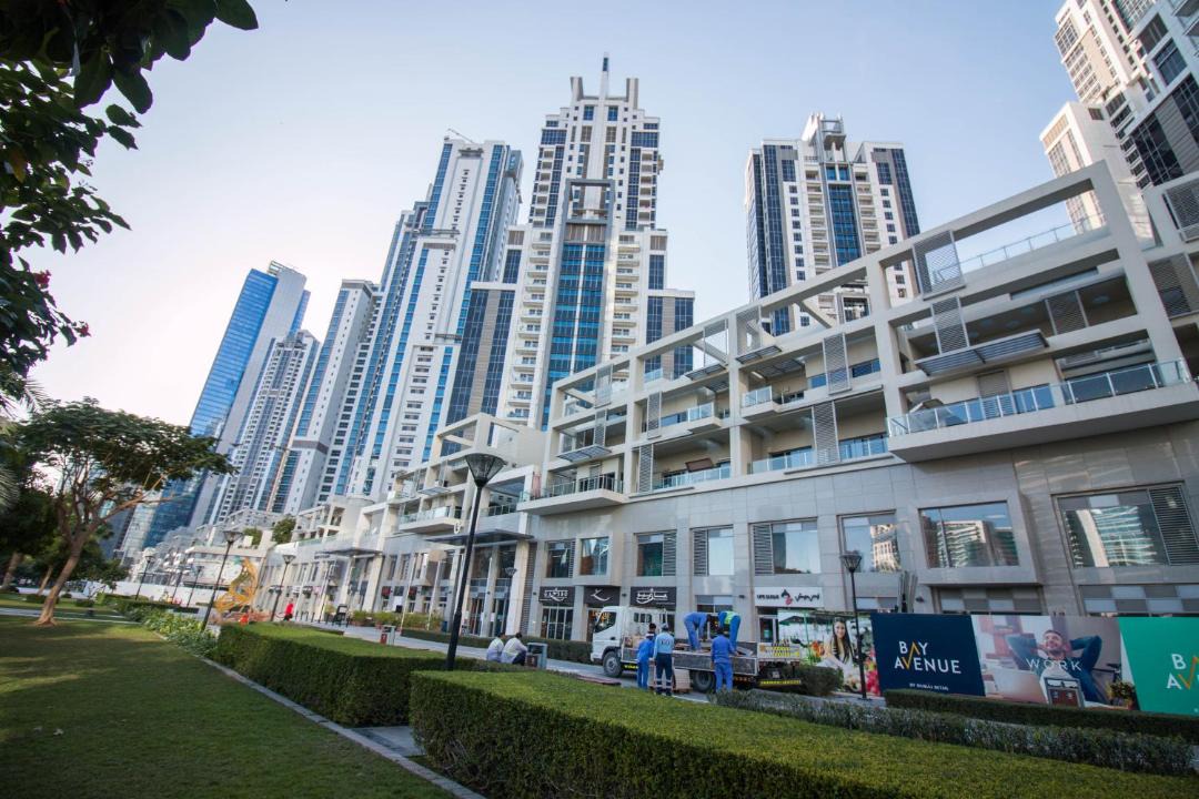 Photo of Buildings in Downtown Dubai