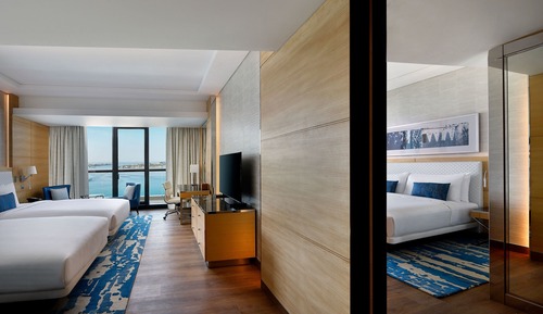 Family Room, 1 Double Bed, Sea View