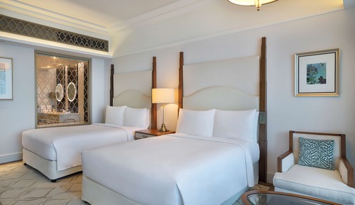 Deluxe Room, 2 Queen Beds, Balcony, Sea View