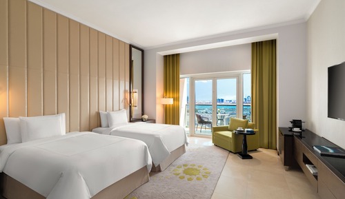 Premium Room, Balcony (Twin Bed, Corniche view)