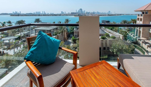 Luxury Twin Room, 2 Twin Beds, Balcony (Palm View)