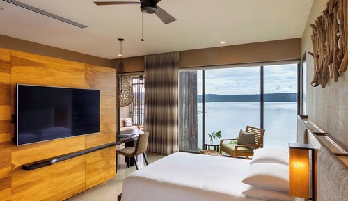 Room, 2 Double Beds, Bay View