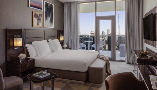 Room, Balcony, City View (VIP King, Burj Khalifa View)