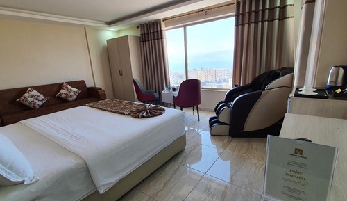 Junior Room, 1 King Bed with Sofa bed, Sea View
