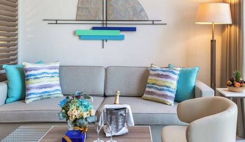 Beachfront Terrace Junior Suite with Dedicated Pool & Beach Access