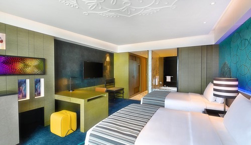 Spectacular Room, Room, 2 Double Beds, Garden View