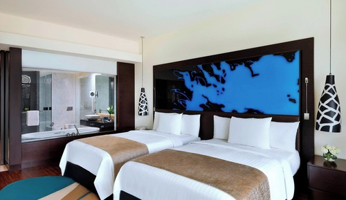 Superior Room, 2 Double Beds, Balcony