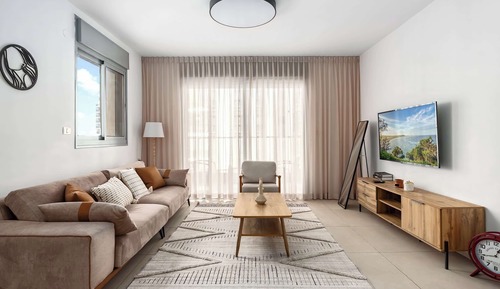 Comfort Apartment, Balcony, Beach View