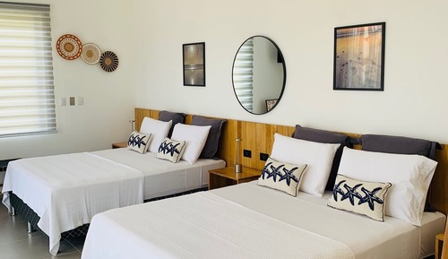 Deluxe Quadruple Room, Sea View