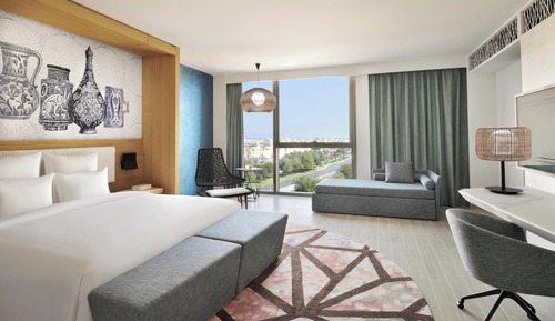 Executive Junior Suite With 1 King Bed, Sofa Bed, and  Lounge Access