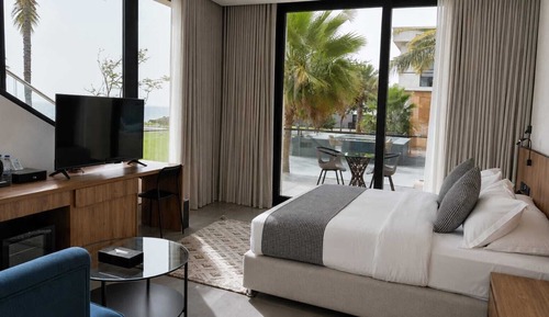 Panoramic Room, Balcony, Pool View