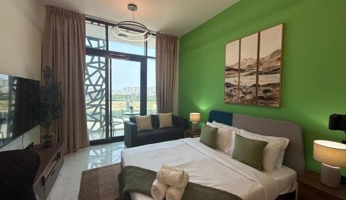 Studio Apartment with Balcony