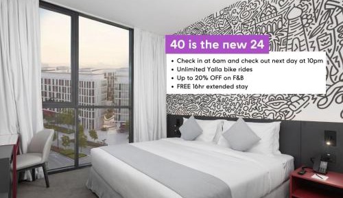 Stylish Room - Book 1 night, stay 40hrs