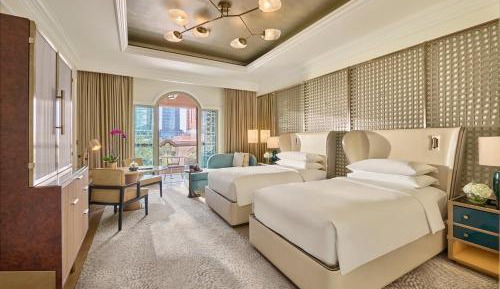 Deluxe City View Twin Room, Balcony