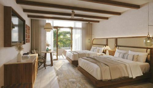 Junior Suite, 2 Queen, Resort view