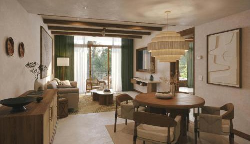 Master, Suite, 1 King, Tropical view