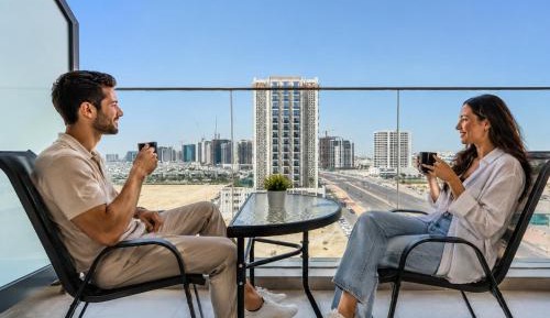 Studio Apartment with Balcony