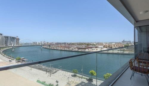 Three-Bedroom Apartment with Water View