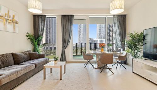 Two-Bedroom Apartment with Balcony