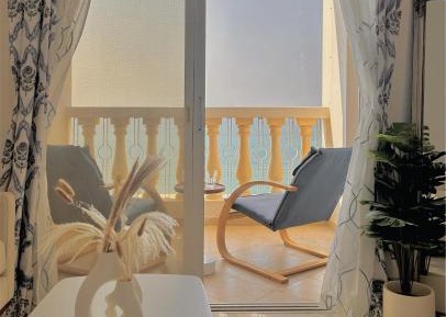 Studio with Balcony