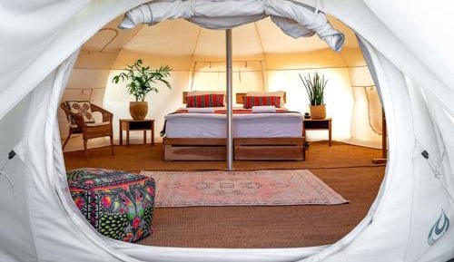  Glamping AC tent 