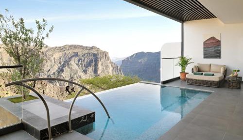 One-Bedroom Chalet with Canyon View and Private Pool - Spa Access