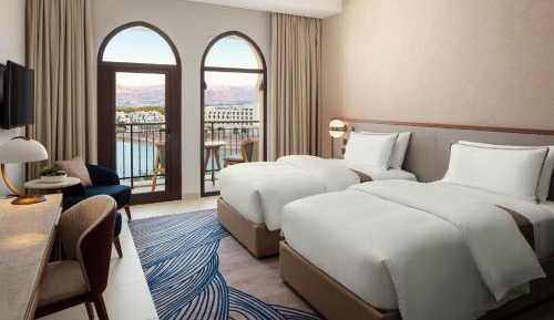 Superior Twin Room with Balcony - Pool View