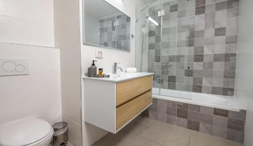 Three Bedroom Apartment with Balcony and Office 