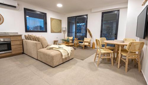 Three-Bedroom Apartment with Balcony