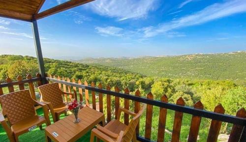 Family Room with Mountain View