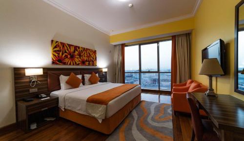 Deluxe One Bedroom Apartment with Balcony ( 90 SQM ) Staycation Offer- Early Check-In from 11.00 AM, Late Check-Out until 04.00 PM, 20% discount on Food & Beverage, 10 % discount on Laundry.