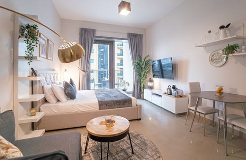 Dubai Marina Hotel | Amazing Studio in Sparkle Towers