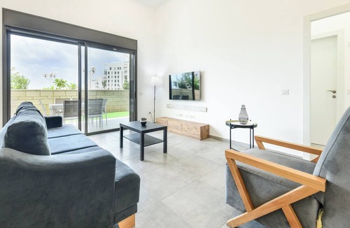 Nahariya Apartment | Achziv Beach Getaway with Balcony by Sea N Rent