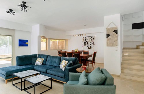 Netanya Villa | Luxury Villa, Terrace with SEA VIEW in the center