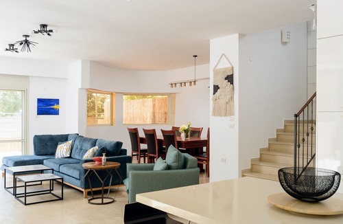 Netanya Villa | Luxury Villa, Terrace with SEA VIEW in the center