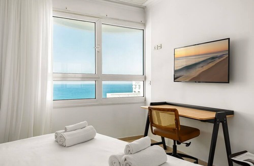 Tel Aviv Promenade Apartment | Full Sea View on The Beach With Balcony