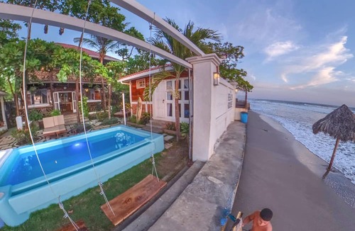 Pochomil Apartment | Romantic Seaside Casita w Pool AC Fire Sunsets