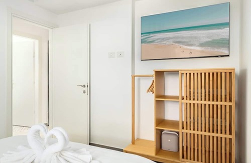 Nahariya Apartment | MAMAD - Achziv Chic Beach Haven by Sea N' Rent