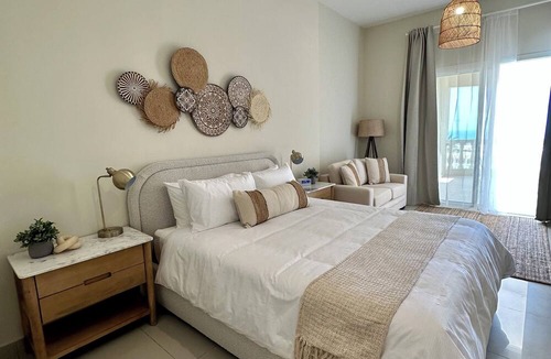 Al Hamra Village Apartment | Vibrant cosy Studio on Ras al Khaimas gorgeous beach.