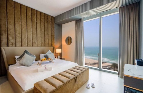 Jabal Ali 2 Apartment | Livbnb Suite Luxurious 2BR w/ Spectacular Sea View