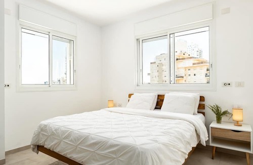 Netanya Apartment | MAMAD - Sea Breeze Netanya Retreat by Sea N Rent